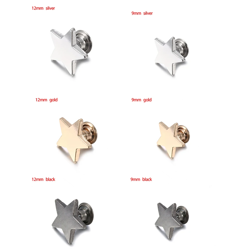 20 шт. звездочки заклепки обувь шляпа брюки тканевая кнопка сделай сам одежда