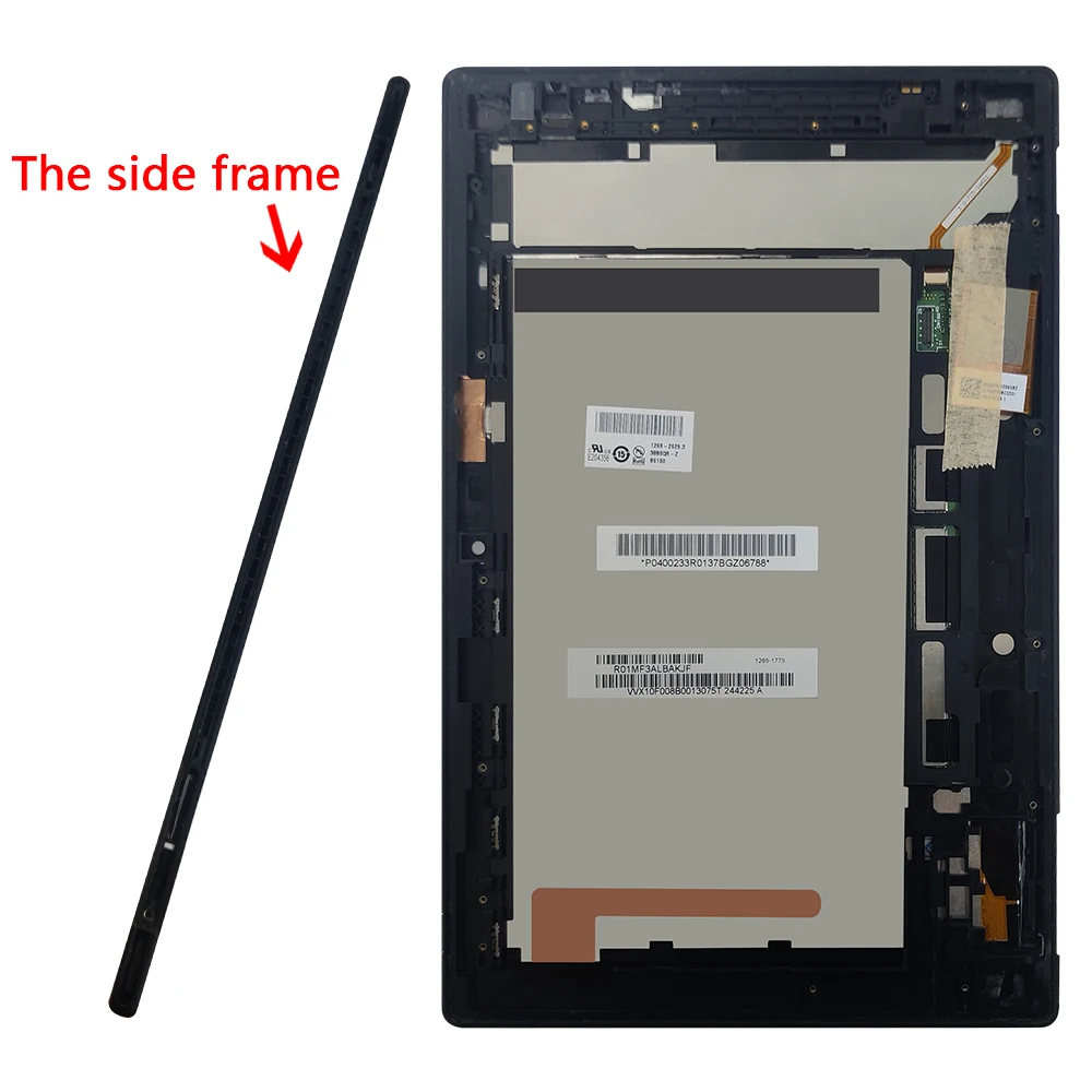 Новый протестированный ЖК-дисплей с рамкой для Sony Xperia Tablet Z SGP311 SGP312 SGP321 Z1