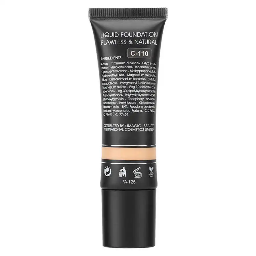 

30 ml matte liquid waterproof long-lasting concealer oil control sunscreen
