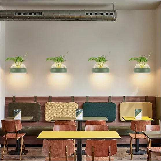 Декоративная настенная лампа в скандинавском стиле современный светильник для