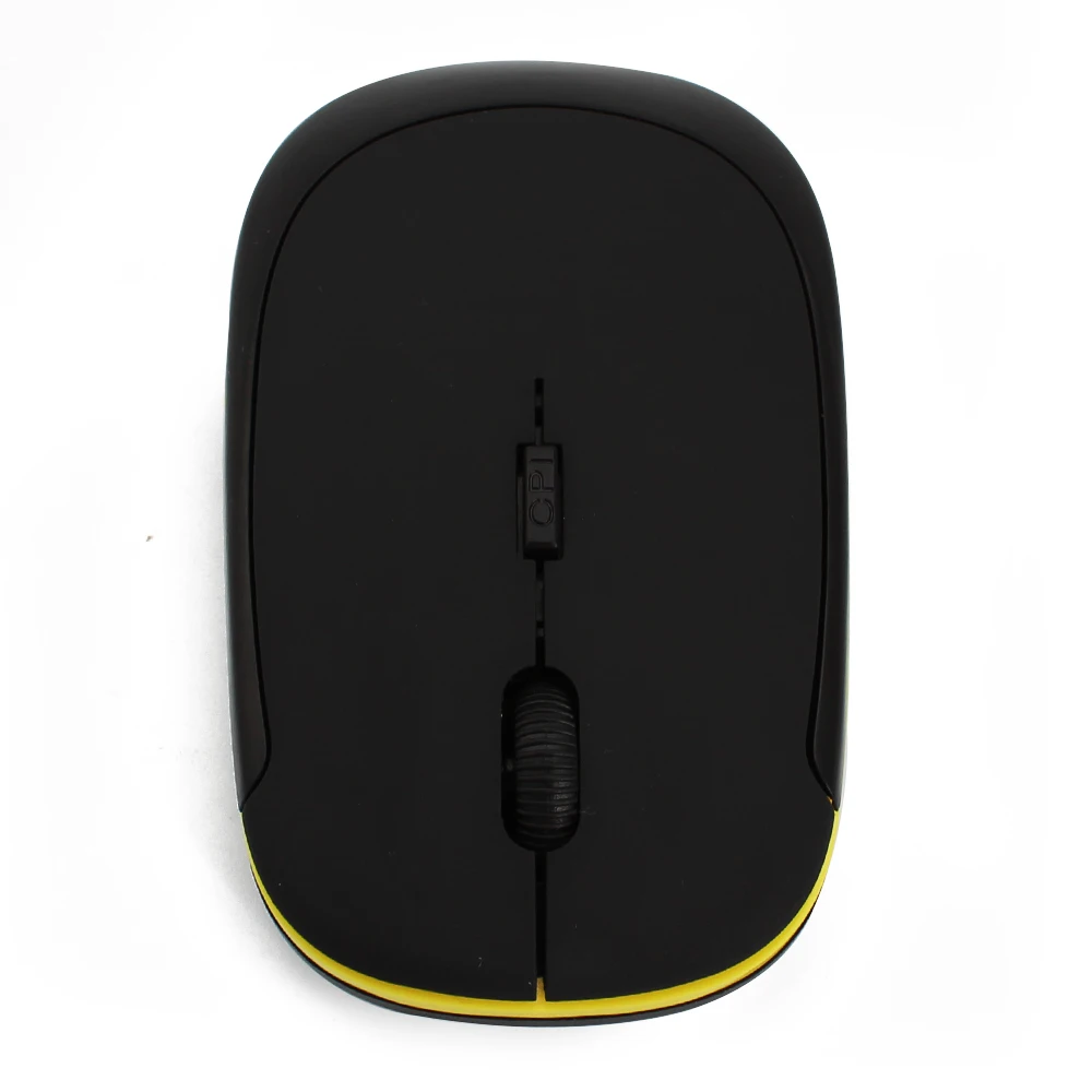 Wireless 2.4G Mouse Ultra-Thin Ergonomic Shape Design Mause 1600 DPI Computer Portable Mice With USB Receiver Gift For Laptop PC |