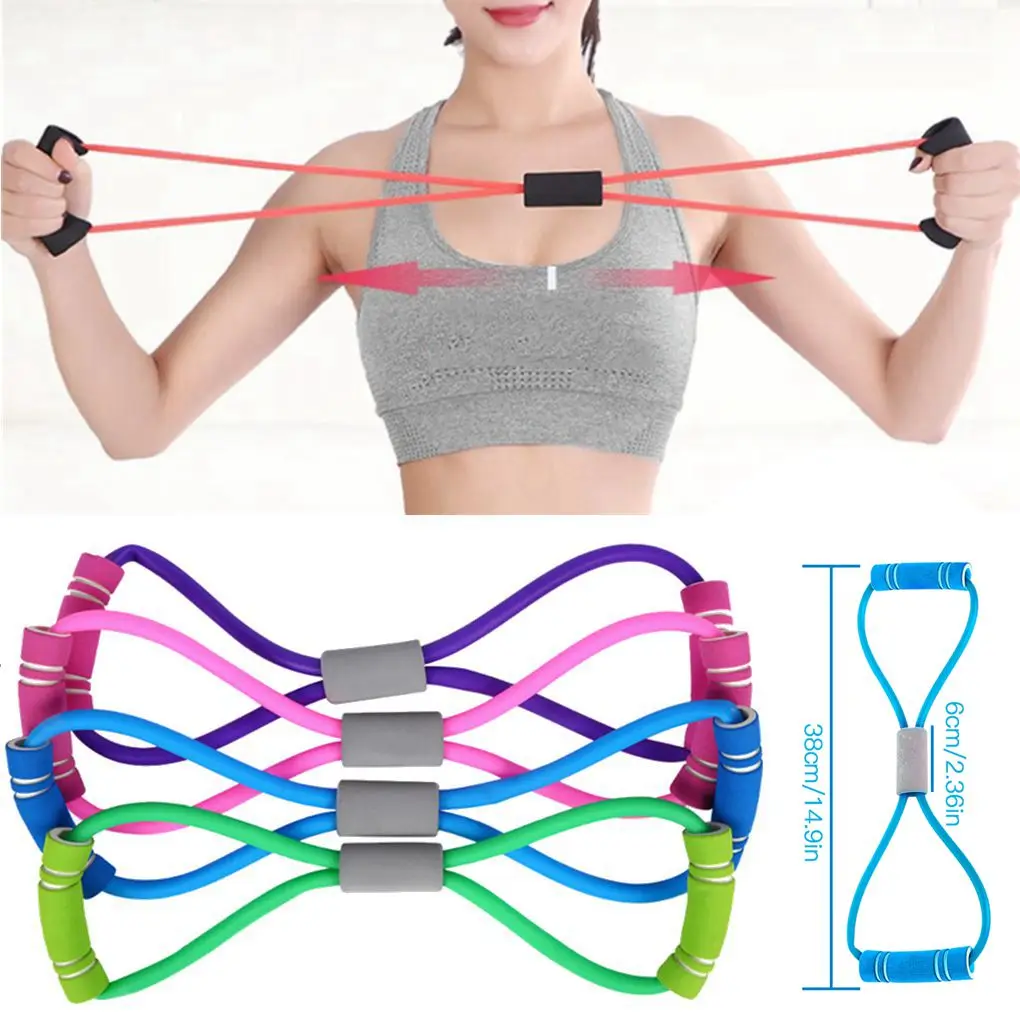 8 слово канат для фитнеса йога фитнес Эспандеры груди Эспандер тренировок мышц