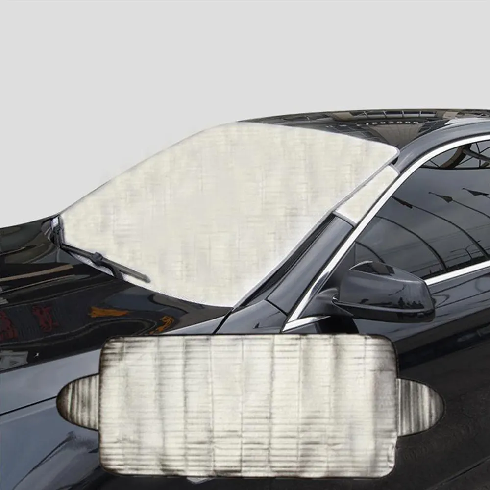 Автомобильный хлопковый солнцезащитный козырек от снега и мороза