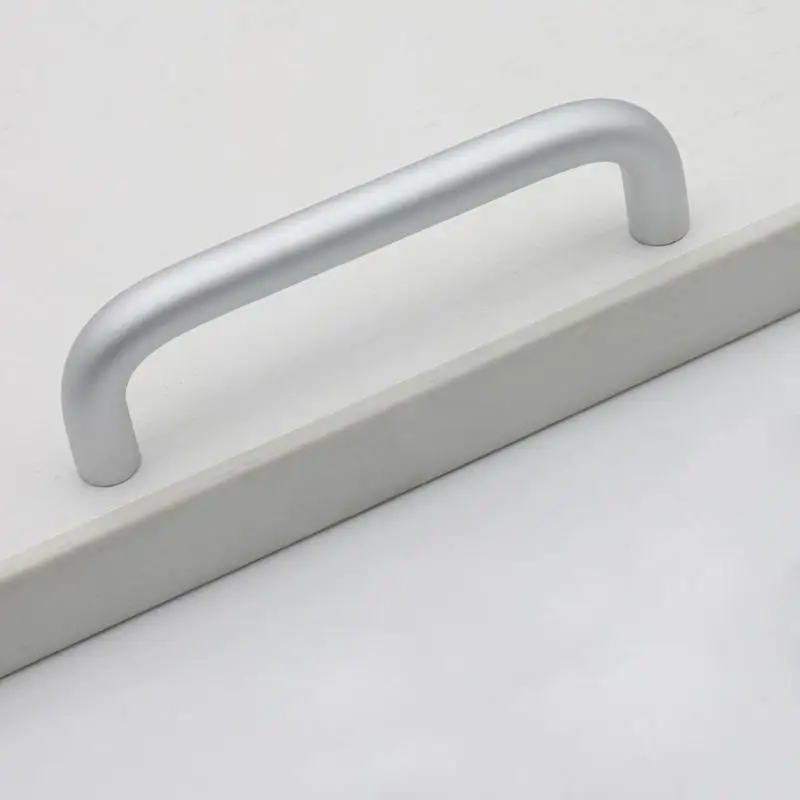 Ручки для кухонных дверей шкафчики с прямой ручкой из алюминиевого сплава мебели