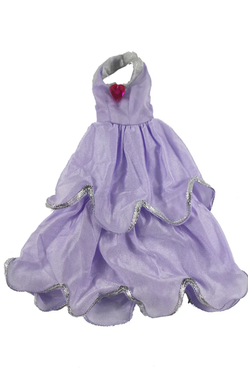 

Violet Evening Dress Outfit Suit Sets for Barbie BJD FR SD Doll Clothes Role Play Accessories Toys for Girl