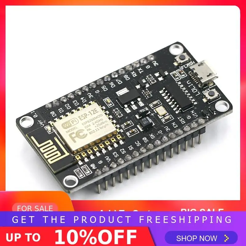 Беспроводной модуль NodeMcu v3 CH340 Lua wifi Интернет вещей макетная плата ESP8266 с pcb антенной и usb портом для Arduino