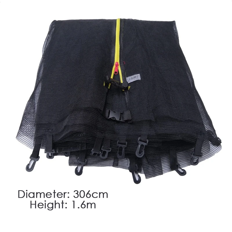 

Replacement Trampoline Safety Net Grid Trampoline Net for 10Ft 306cm Frames Trampoline Replacement Parts