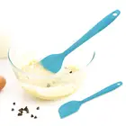 Многоцветные кухонные инструменты для выпечки, силиконовая лопатка, ложка для мороженого, смеситель для масла, торта, кондитерский скребок шпатели для печенья