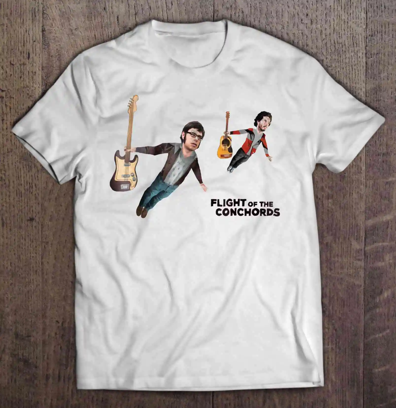 Футболки version с героями мультфильмов полет Conchords| |