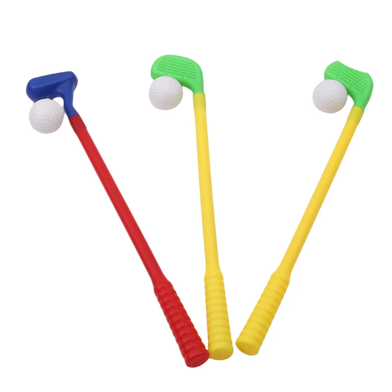 

Mini Golf Game Sports For Baby Children Grasping Movement Ability Developing Kids Golf Club Toys 3 Golf Clubs +3 Golf Ball Toy