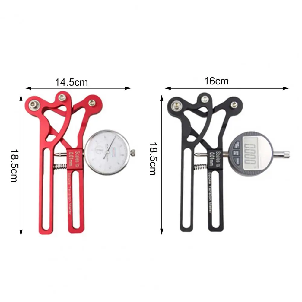 

Durable Spoke Tension Meter Reliable Accurate Wheel Builder Tool Aluminum Alloy Precision Bike Accessories for Road Bicycle
