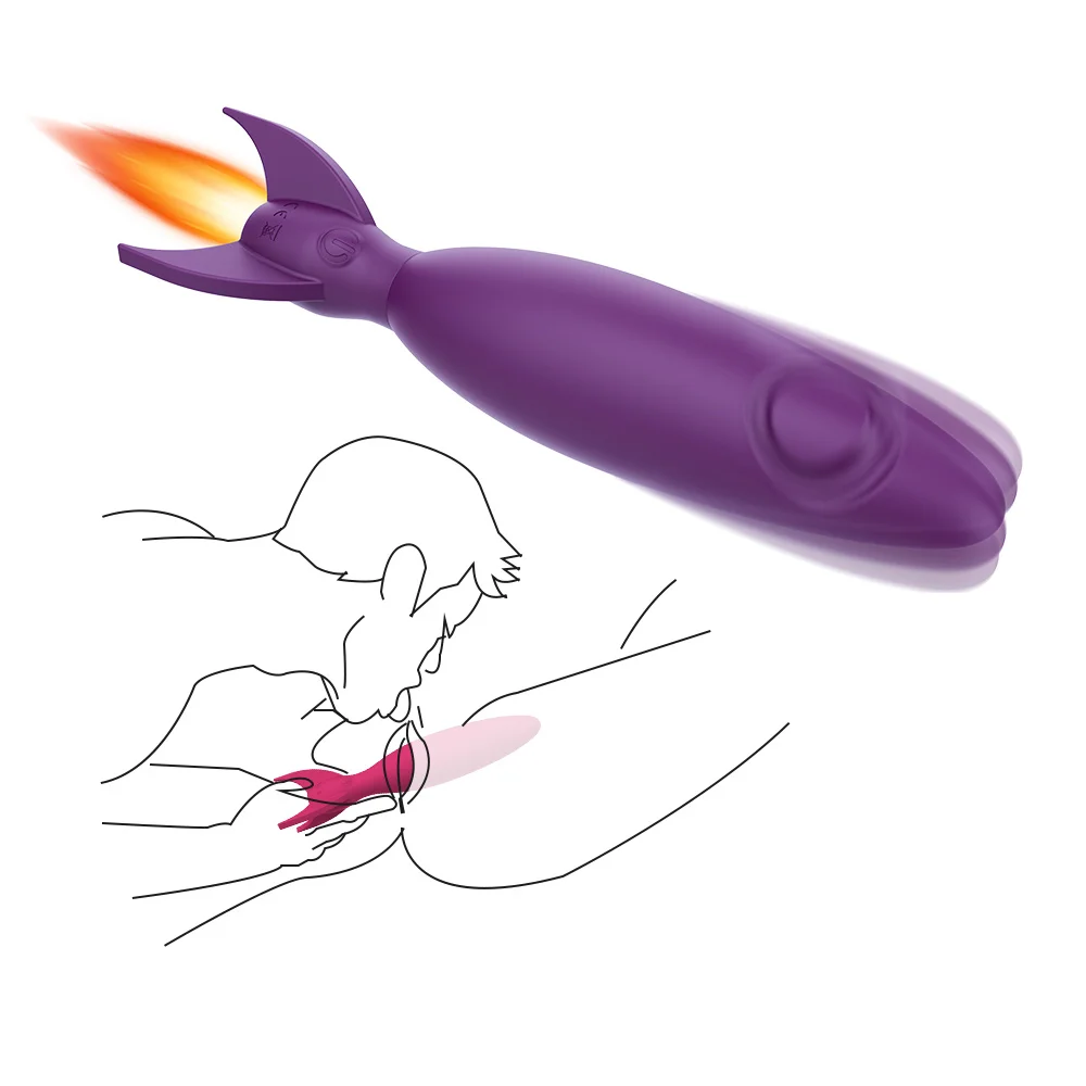 Медицинский силиконовый вибратор для точки G 10 режимов водонепроницаемые умные