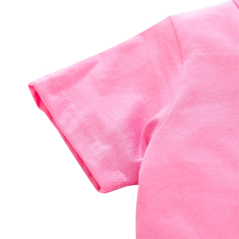 2021 Easter Girl's Dress Cartoon Bunny Flower Print Short Sleeve Round Neck for Birthday Party Vacation | Детская одежда и