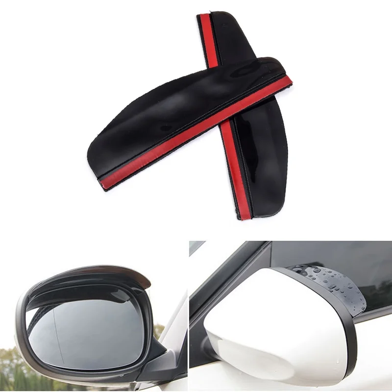 2 шт. Универсальный Автомобильный боковой Зеркало заднего вида с защитой от дождя