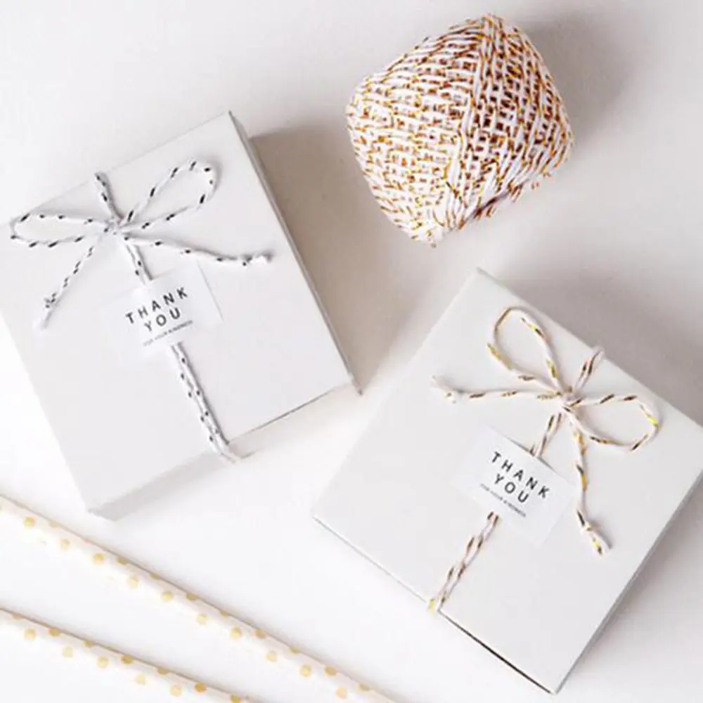 Веревка из натуральной бумаги 20 м 4 цвета | Дом и сад