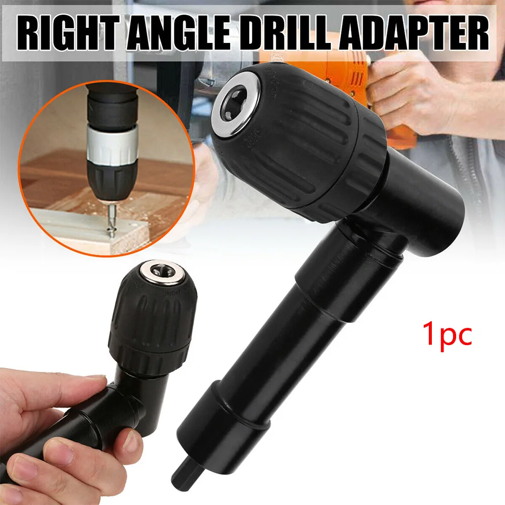 

90 Degree Adapter Tool Electric Compact Attachment Power Accessories Drill Chuck Keyless Right Angle Professional Bend Extension