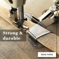 6 sizes multi functional domestic sewing machine foot presser rolled hem feet selvage crimping presser household sewing machine