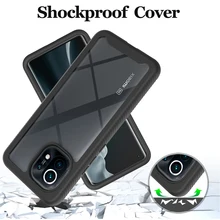 Shockproof Cover for Xiaomi 11 Case Bumper 5G Mi 11 Hybrid Armor TPU Anti Shock Silicon Edge Hard Back Phone Clear Cases Luxury