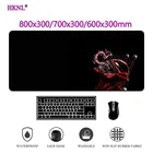 Аксессуары, игровой коврик для мыши, черный, красный Коврик Для Мыши для ПК, коврик для клавиатуры, игровые настольные коврики, коврик для компьютерной мыши 30x80 600x30 030x60