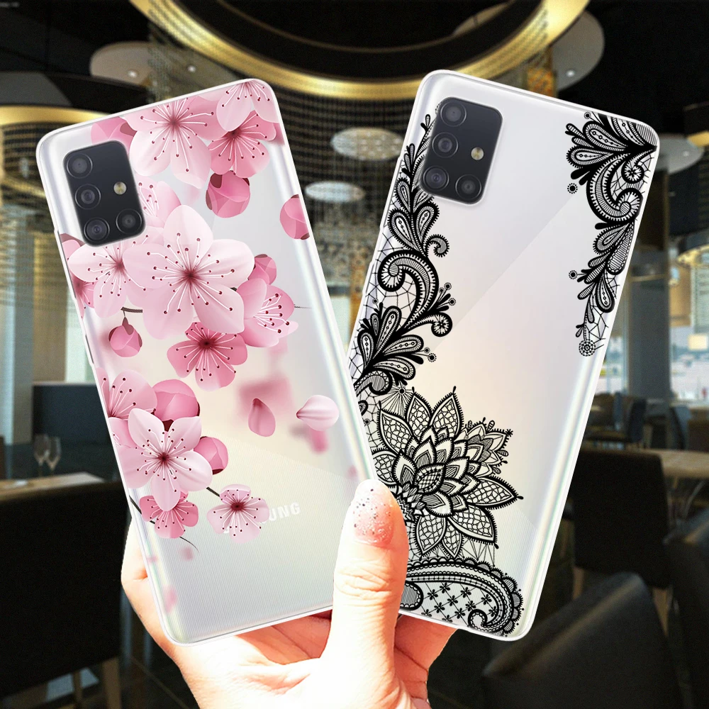 Чехол с изображением цветка мандалы листьями розы мягкий TPU чехол для планшета