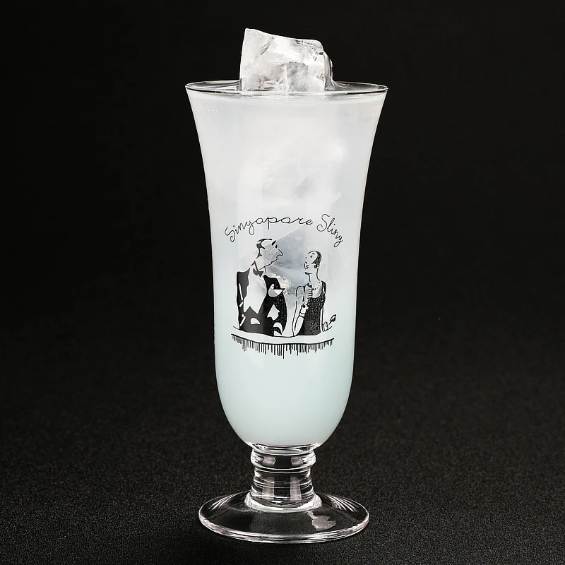 Бессвинцовый Кристалл ручной работы Кубок командора Сингапура коктейльное