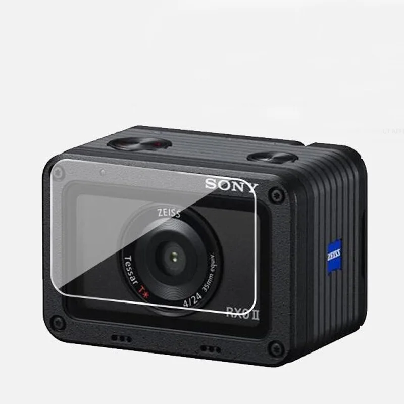 Tempered Glass Protector Cover For Sony DSC-RX0/RX02 RX0M2 RX0 Mark ii Camera Lens LCD Screen Protective Film Guard Protection |