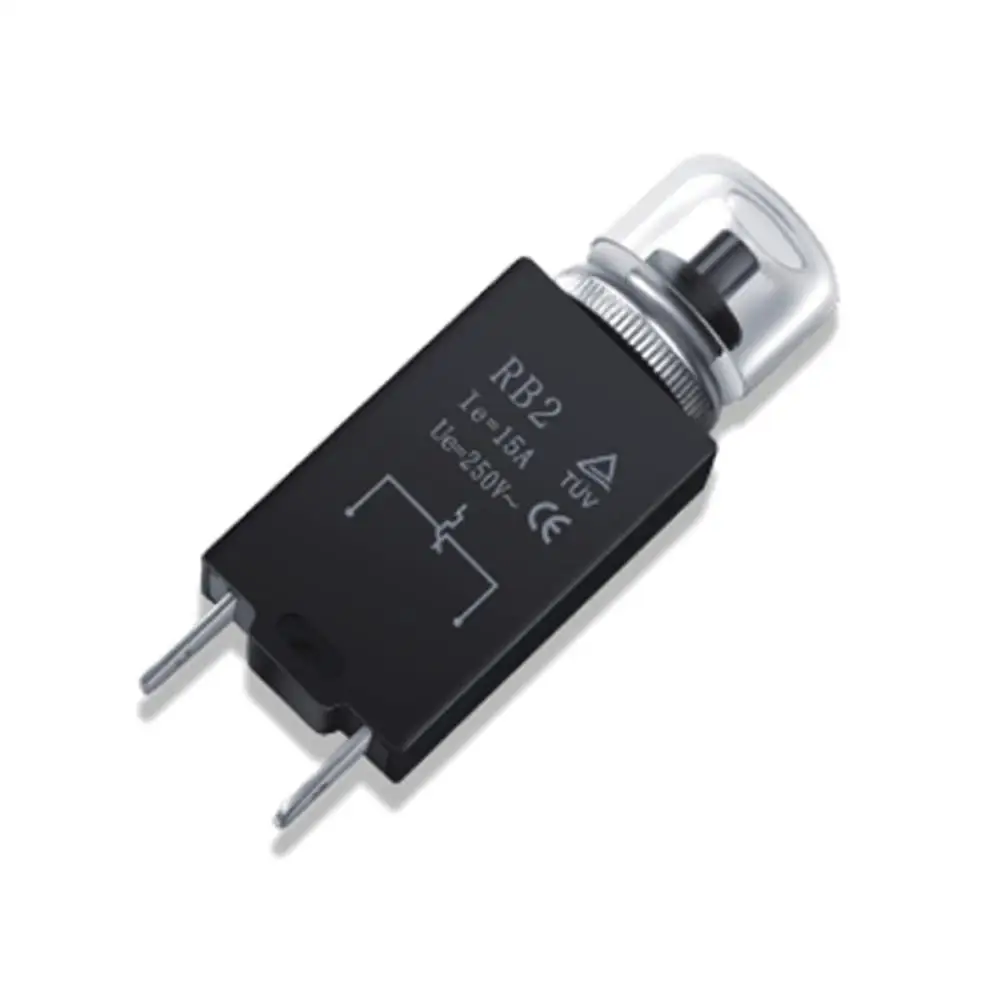 

Автоматический выключатель RB2 8/10/12/13/14/15/16A, термозащитный переключатель, защита устройства от перегрузки, переключатели для трансформатора двигателя, 2 шт.