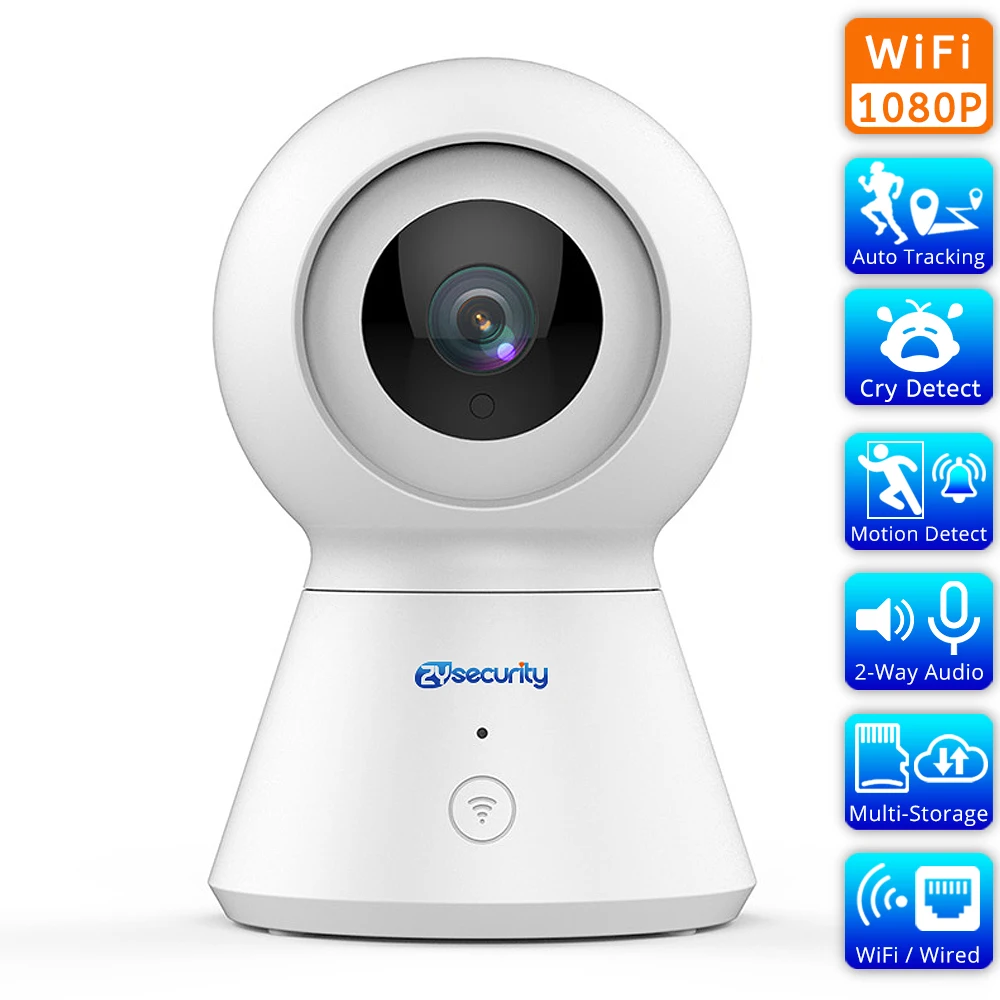 

Smart Dome IP Camera 1080P Pan/Tilt/Zoom Wifi Camera Auto Tracking Wireless Home Security CCTV Surveillance Baby Monitor Yi iot