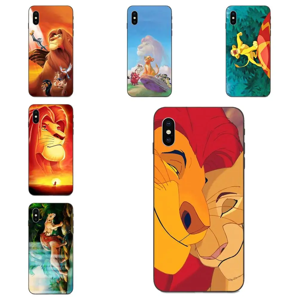 ТПУ хипстер чехол мама и ребенок Король Лев Туманность для Galaxy A10S A20S A2 Core A30S A40S A50S
