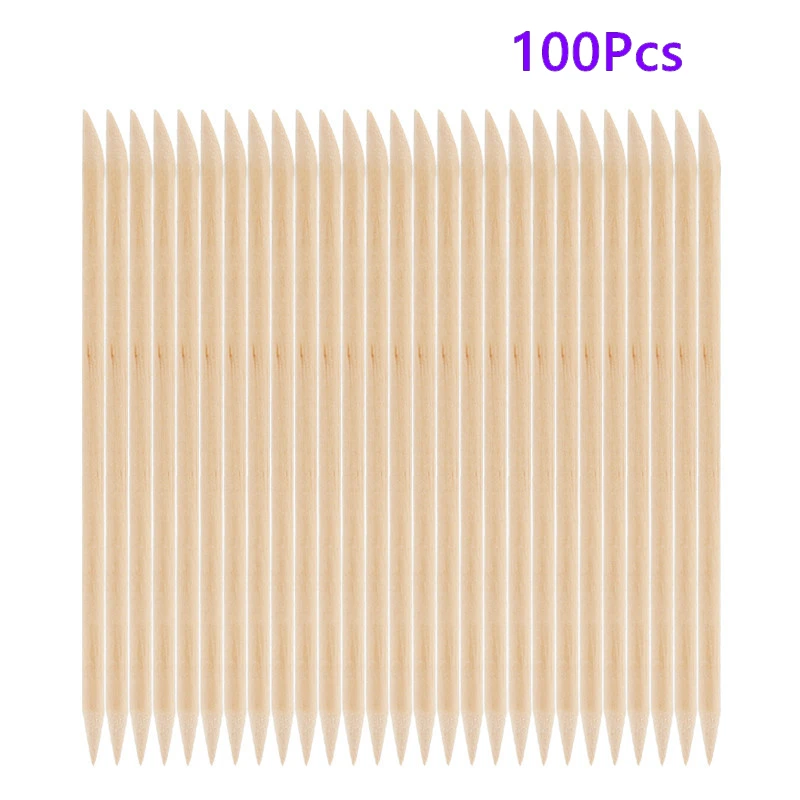 100 шт./лот длина 11 5 см оригинальные инструменты для дизайна ногтей из оранжевого