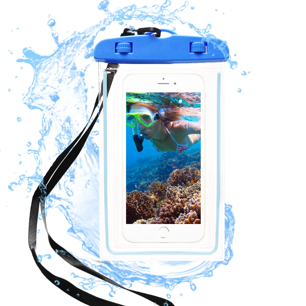 Универсальный Водонепроницаемый Чехол для IPhone XS Max XR X 8 7 6 Plus Samsung S10 S9 S8 чехол