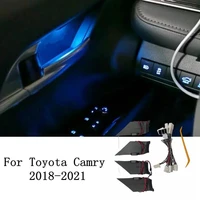 for toyota camry 2018 2019 2020 2021 interior door bowl lamp refitting handle led atmosphere light car ambient decorative lamp