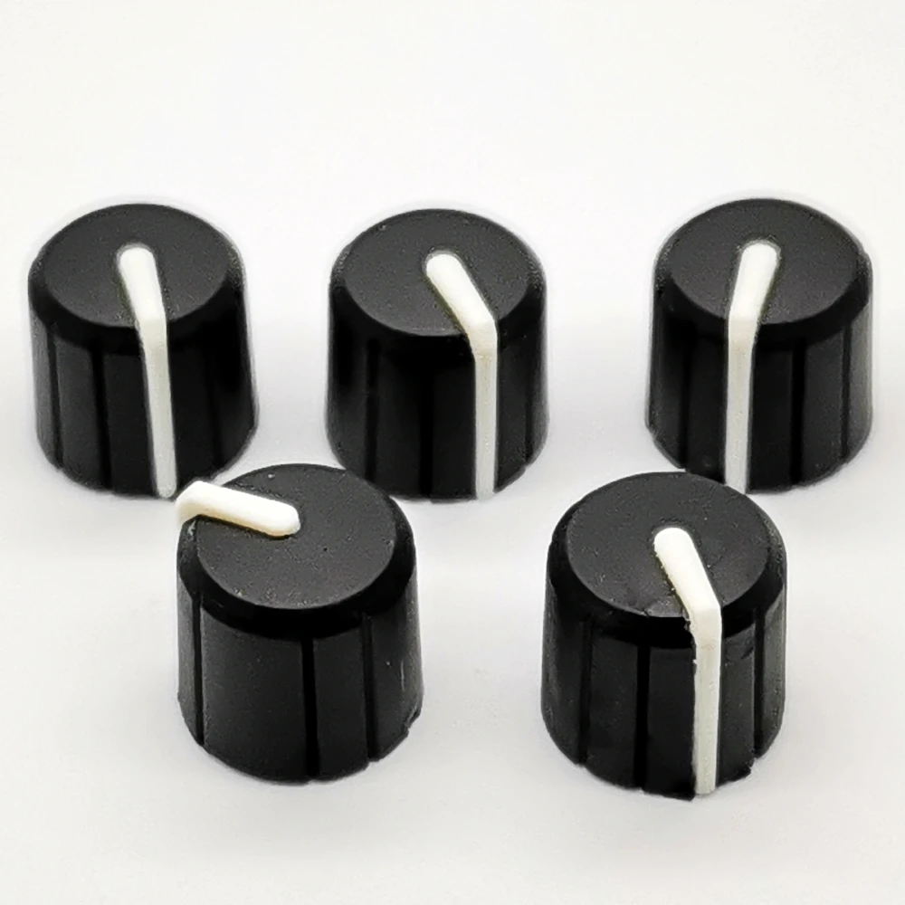 Пластиковые ручки потенциометра 6 мм 5 шт.|Потенциометры| |