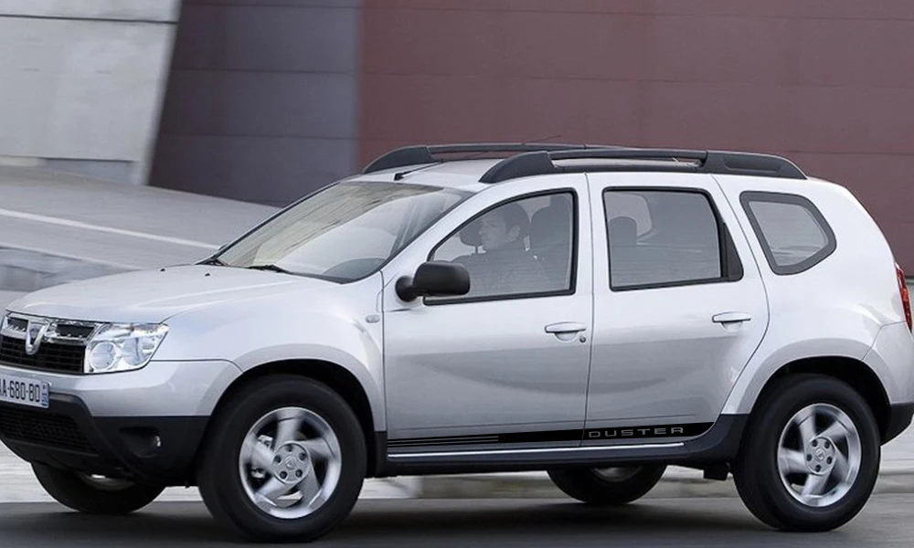 2 шт. для Dacia Renault Duster, автомобильная Боковая дверь, наклейка в полоску, авто стиль, наклейка, виниловая пленка, автомобильный тюнинг, аксессуары