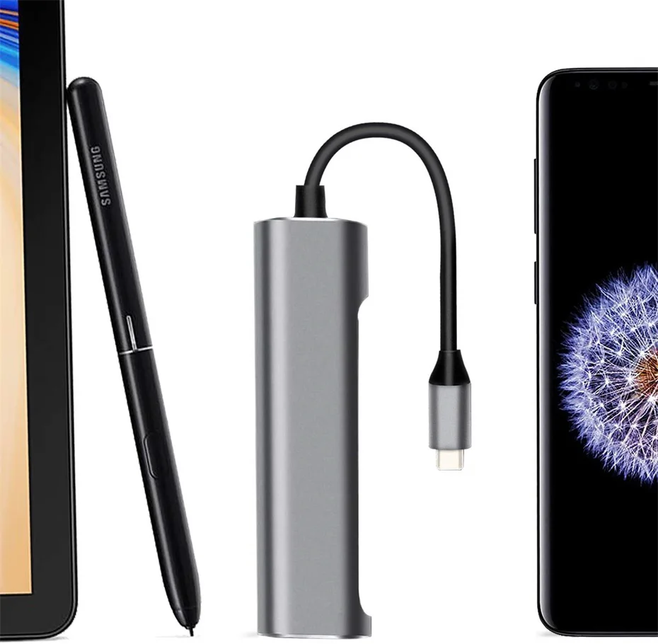 USB разветвитель DEX type C на 4K HDMI концентратор USB 3,0 2,0 высокоскоростной для samsung Galaxy S8 S9 S10 Plus Note 8 9 10 Pro переключатель USB-C концентратор