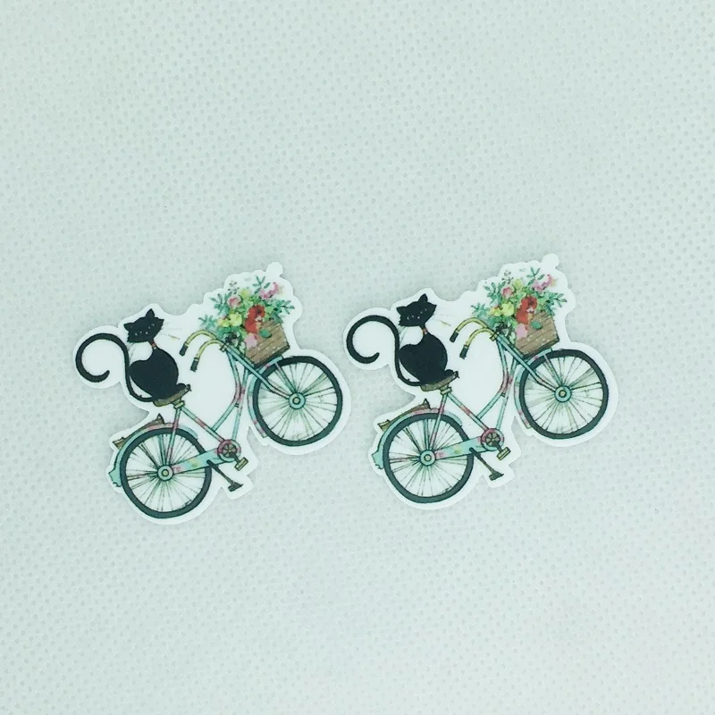 10 шт./лот плоский задник для кошек полимерные Кабошоны аксессуары телефонов