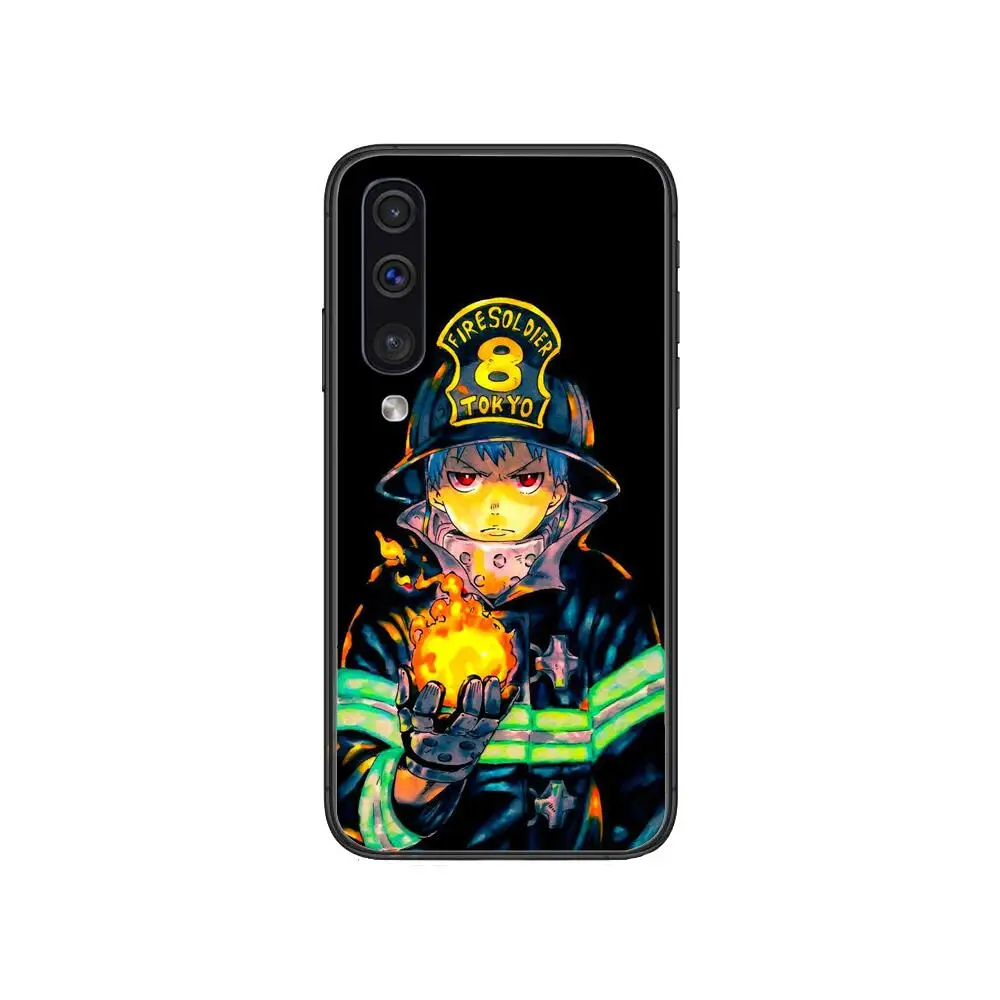 

Cartoon Scorching Fire Brigade Phone cover hull For SamSung Galaxy S 8 9 10 20 21 S30 Plus Edge E S20fe 5G Lite Ultra black sof