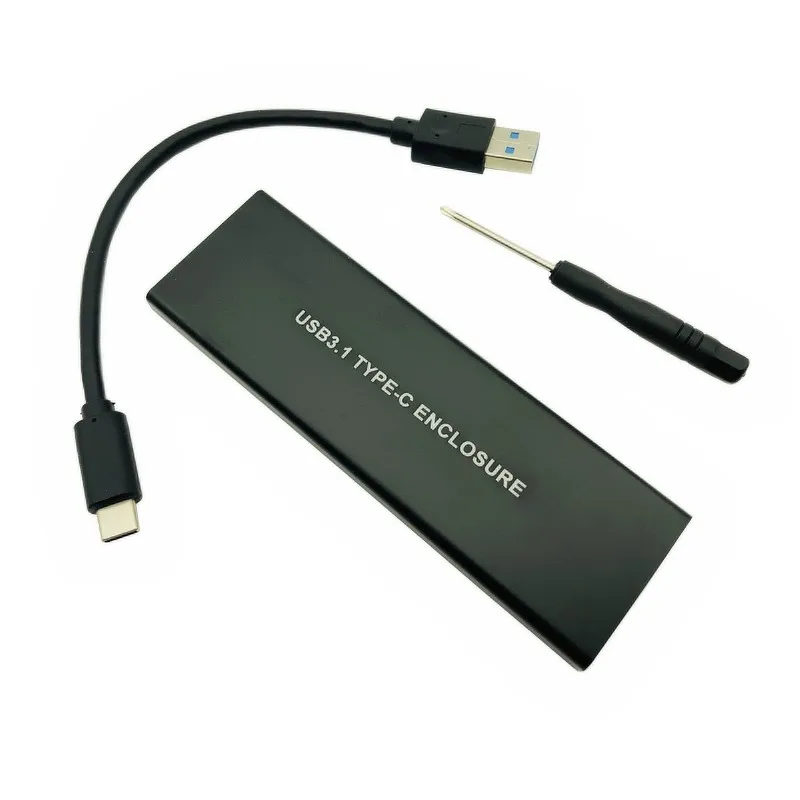 PCIE NVMe USB3.1 HDD корпус M.2 к USB 3 1 type C M ключ SSD жесткого диска футляр для внешнего