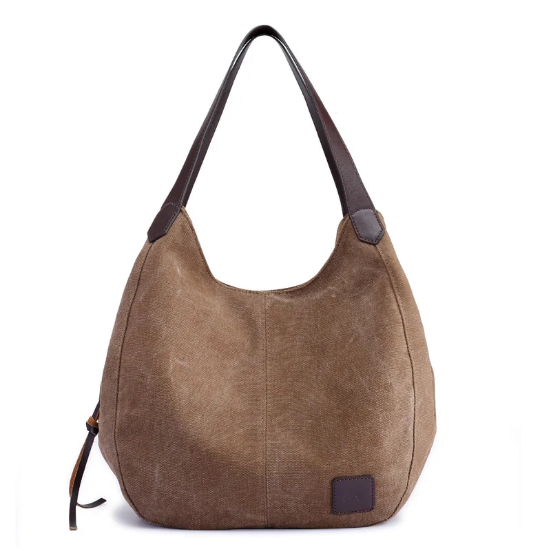 

Hobo Purses for Women Canvas Tote Shoulder Bags Cotton Handbags