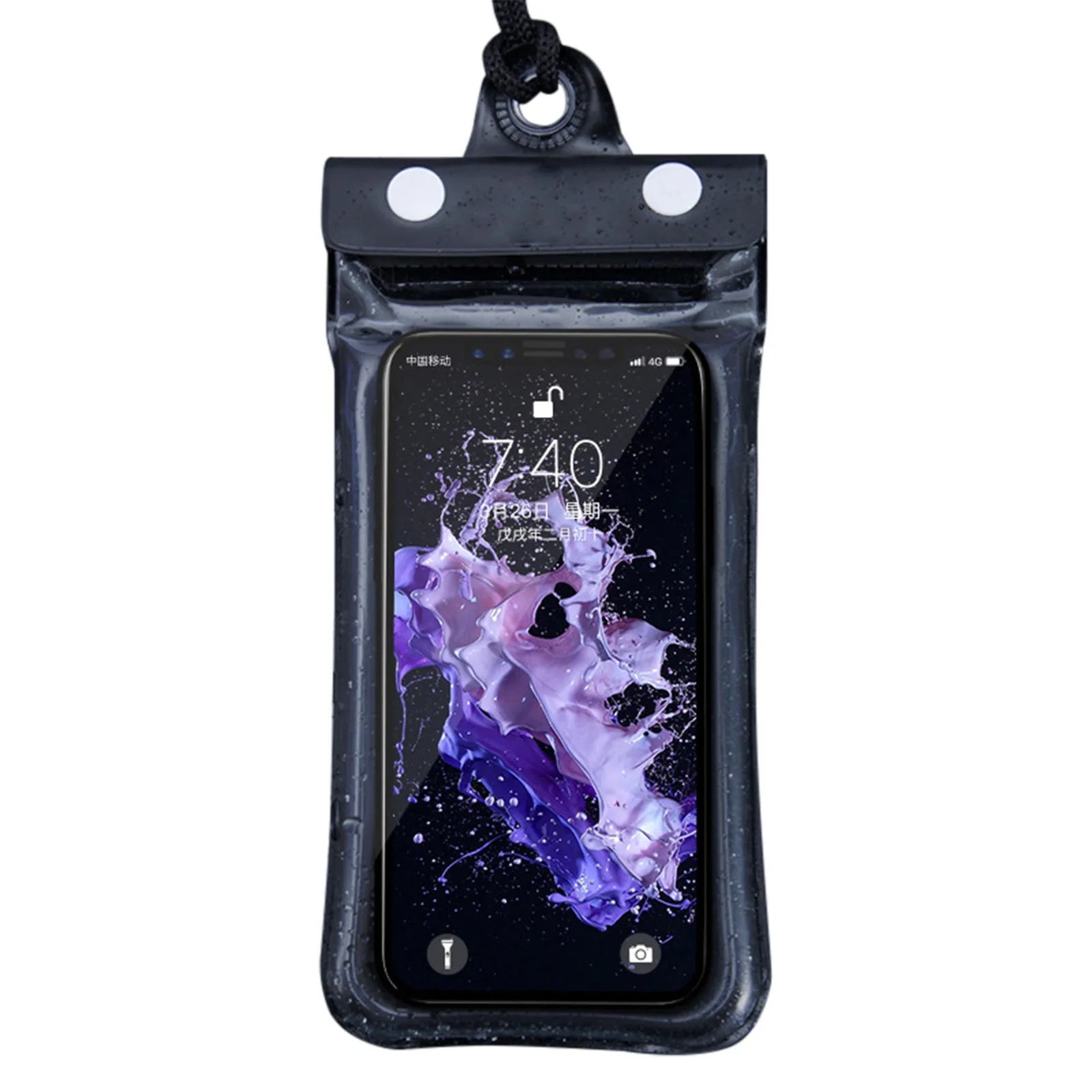 

IPX8 Universal Waterproof Phone Case Water Proof Swim Pouch Bag For iPhone Mobile phone smartphone wireless cell phone Cover