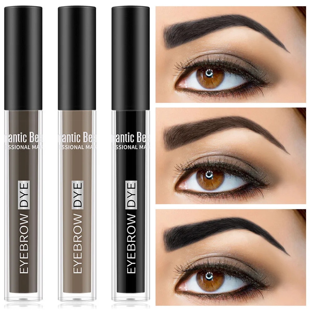 Гелевый крем для бровей Водостойкий карандаш тени макияжа глаз ручка стойкая
