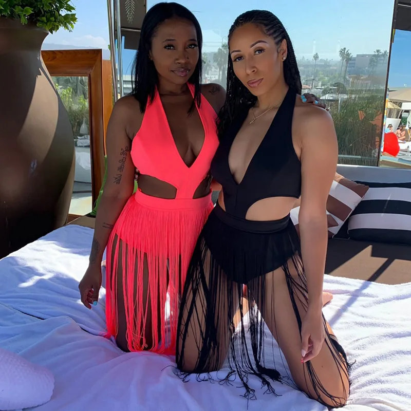 2021 женское сексуальное летнее пляжное платье в богемном стиле без рукавов с