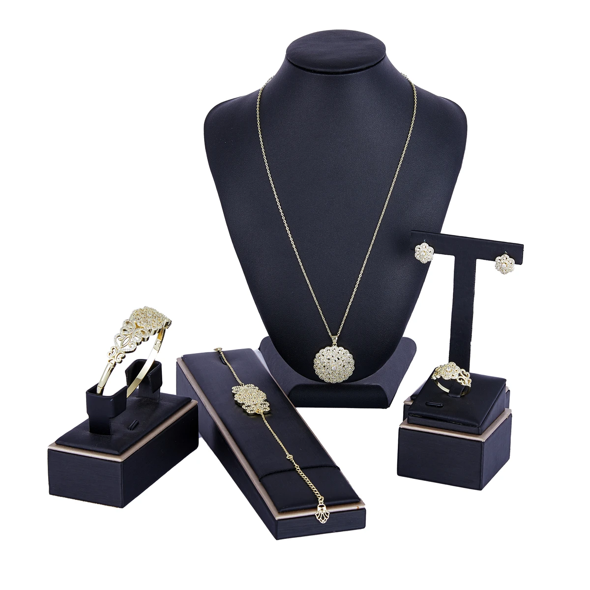 2020 SEP марокканский кафтан Свадебные Золотой набор украшений для женщин новый