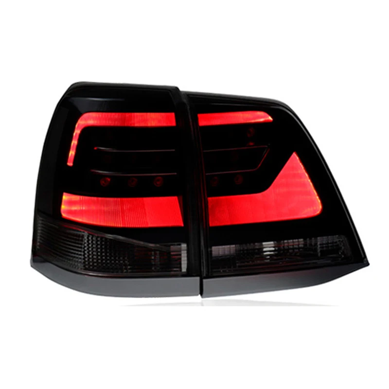Красный чистый дым белый задний фонарь для TOYOTA LAND CRUISER V8 FJ200 LC200 2008 2009 2010 2011 2012 2013 2014