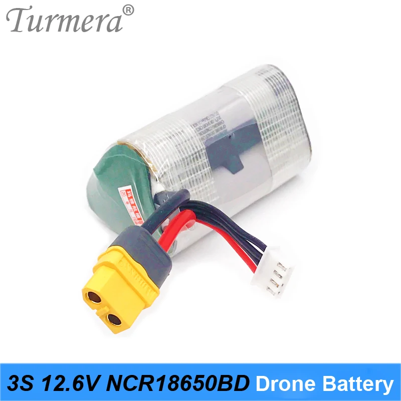 Turmera 3S RC литиевая аккумуляторная батарея 10 8 V 12 6 NCR18650BD 3200mAh 10A для радиоуправляемый