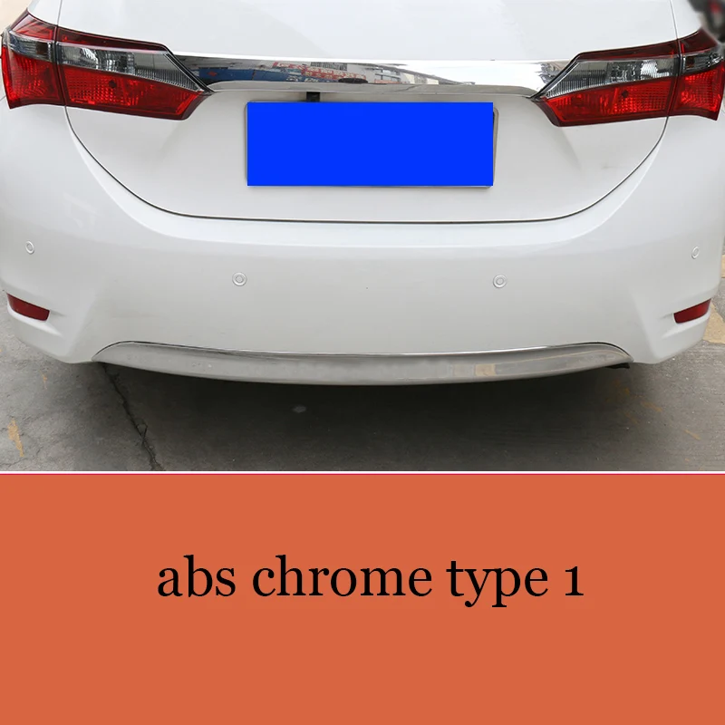 Lsrtw2017 abs Автомобильный задний бампер для toyota corolla 2013 2014 2015 2016 2017 2018 E170 | Автомобили и