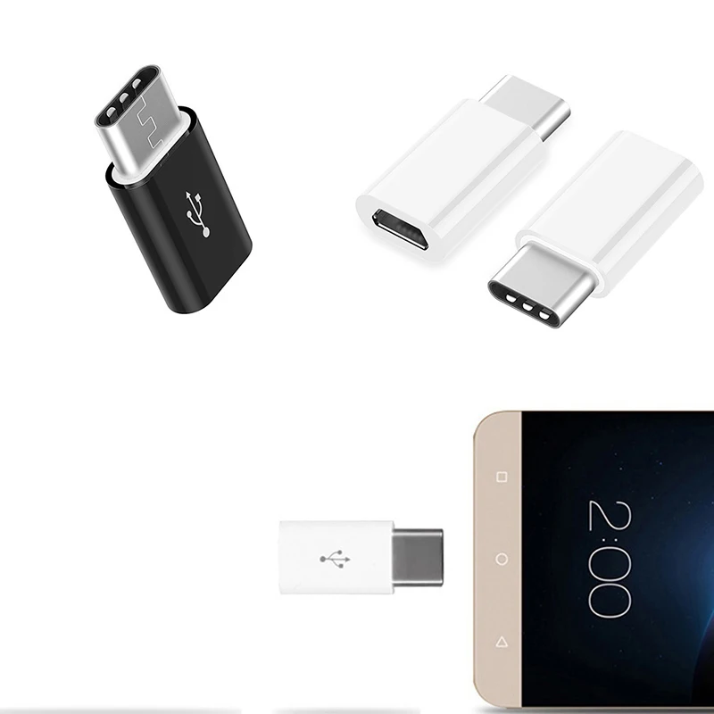 3 шт./лот type-C вход для Micro usb зарядки адаптер для samsung Galaxy C9 Pro USB C Телефон Artilugio Конвертер Разъем