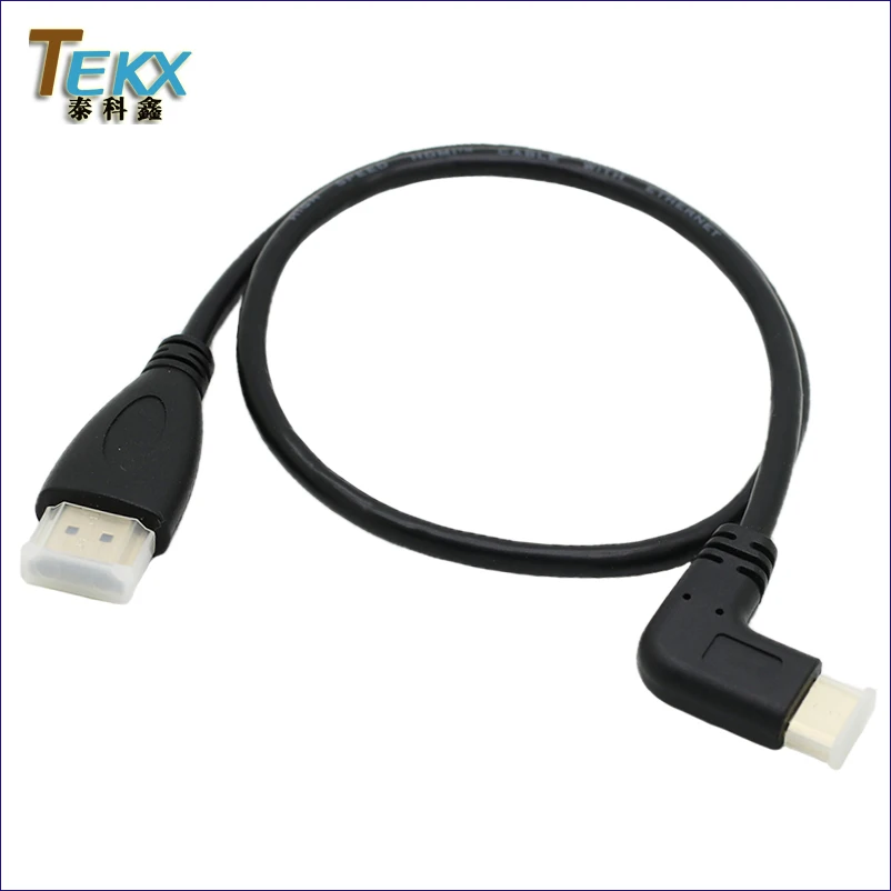 Прямоскошенная плоская мини HDMI кабель mini DV видеокамера Стандартный адаптер