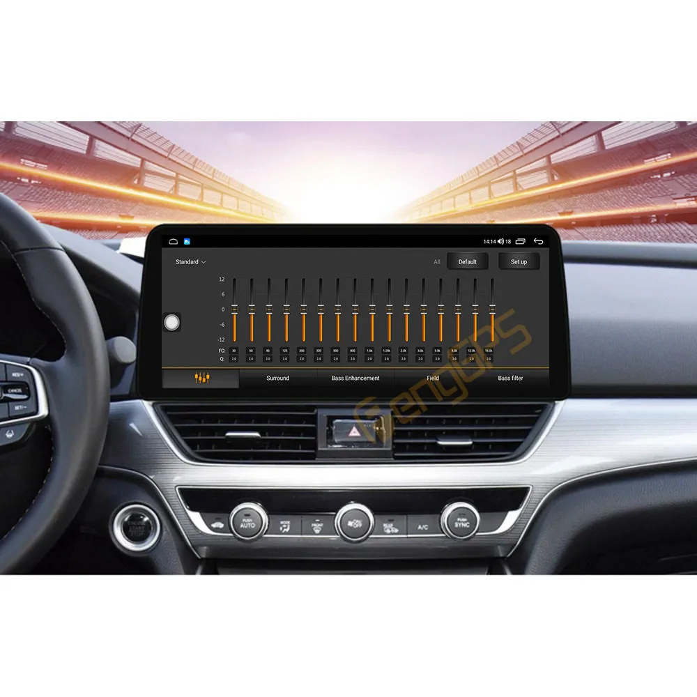 Автомагнитола для Honda Accord 2018 2019 2020 2021 Android стерео мультимедийный плеер 2Din