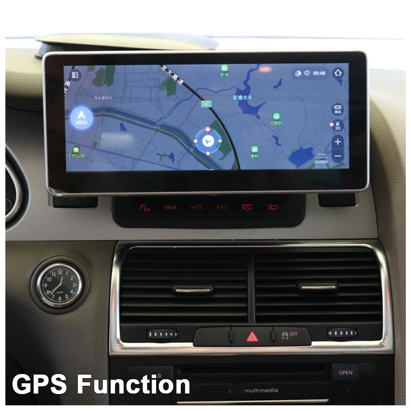 Android 12 CarPlay 6 + 128 ГБ для Audi Q7 4L 2004 ~ 2011 MMI 2G 3G Автомобильный мультимедийный плеер GPS Navi